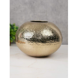 فازة ورد   LUXEN S - FLOWER VASE  ALUMINIUM GOLD