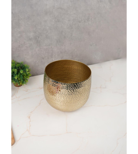 فازة ورد   SIERRA  - FLOWER VASE ALUMINIUM  GOLD 