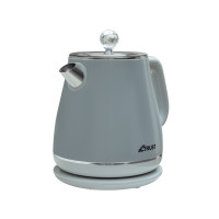 Electric kettle, stainless steel, residential, light, crystal handle (km), TRUST 1.8L